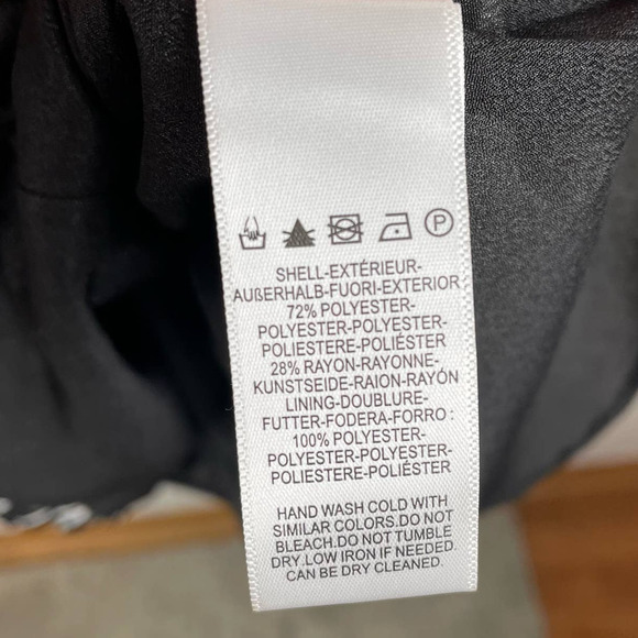 Dress the Population Shaireen Plaid Grid Midi Dress Black White Size S - Picture 11 of 16